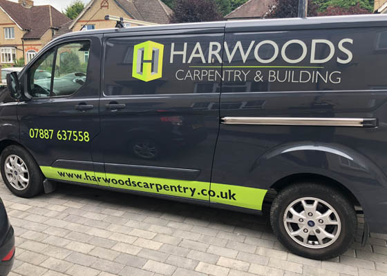 Photo of Harwood Carpentry Limited Salisbury Wiltshire Vehicle